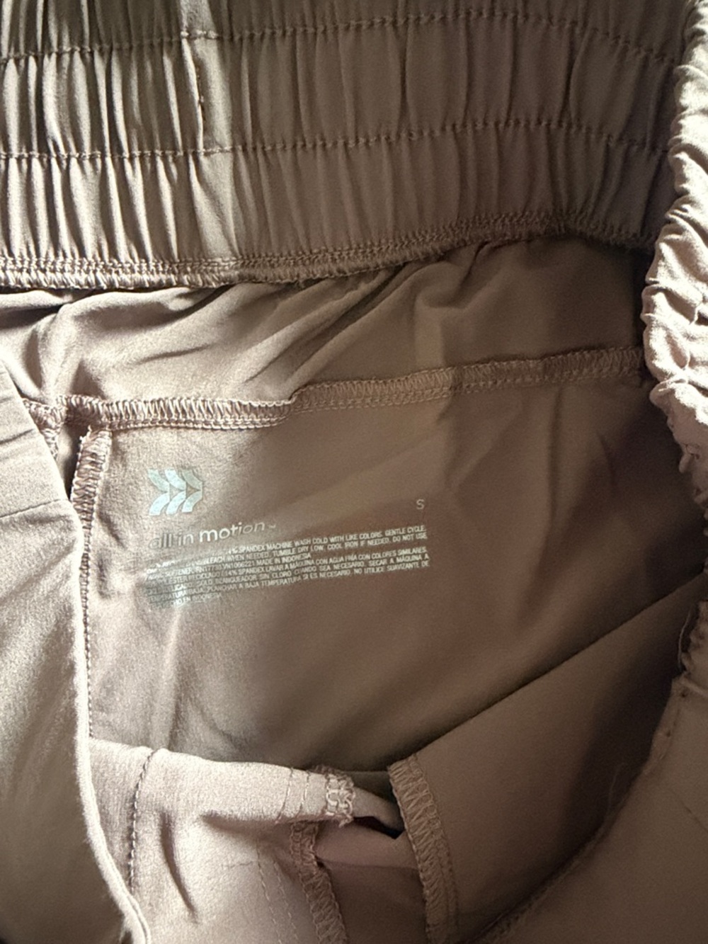 all in motion Mauve Pink Cargo Jogger Pants - Picture 2 of 4